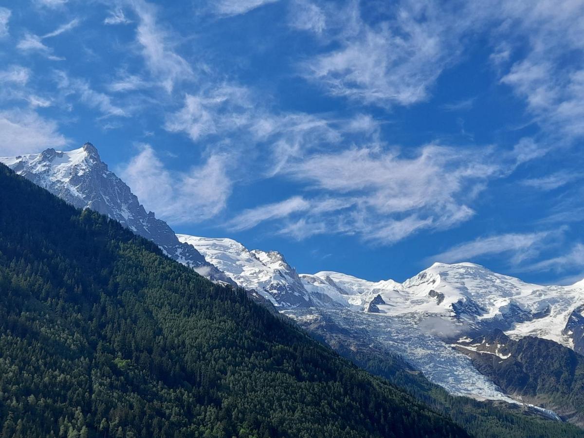 Le Petit Balcon Avec Vue Sur Le Mont-Blanc 2 Etoiles Lägenhet Chamonix Exteriör bild